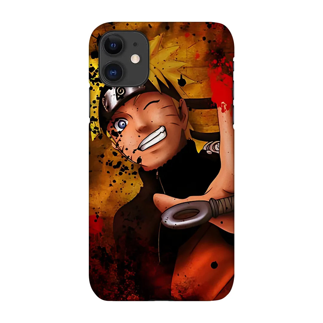 Naruto Uzumaki: Sage Mode Smile Glass Case