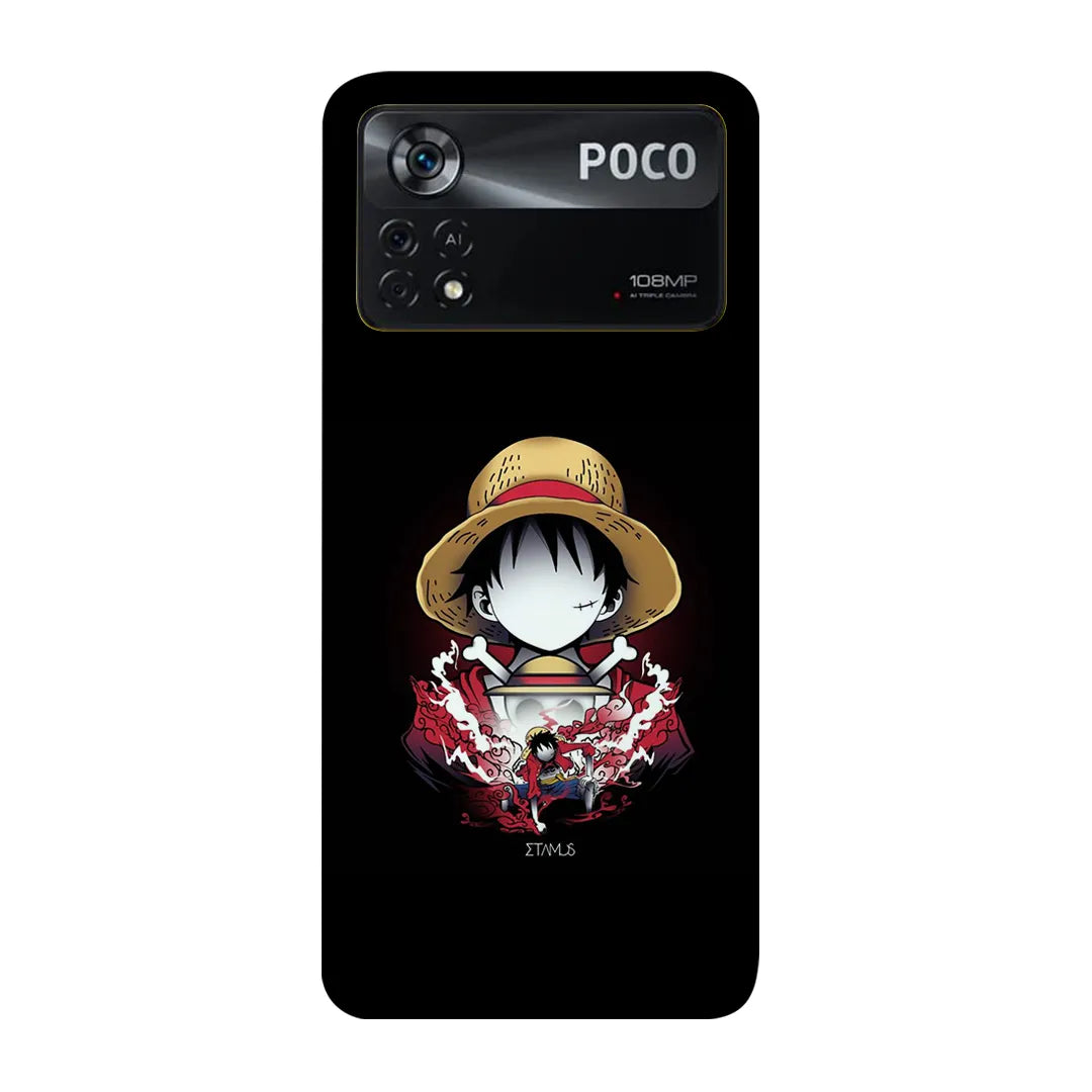Monkey D. Luffy Gear 5 Chibi Aesthetic Glass Case