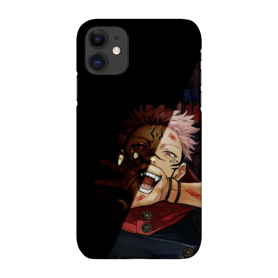 Dual Curse: Sukuna & Itadori Split Glass Case