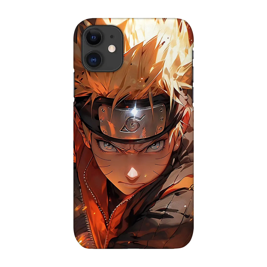 Naruto Uzumaki: Nine-Tails Chakra Unleashed Glass Case