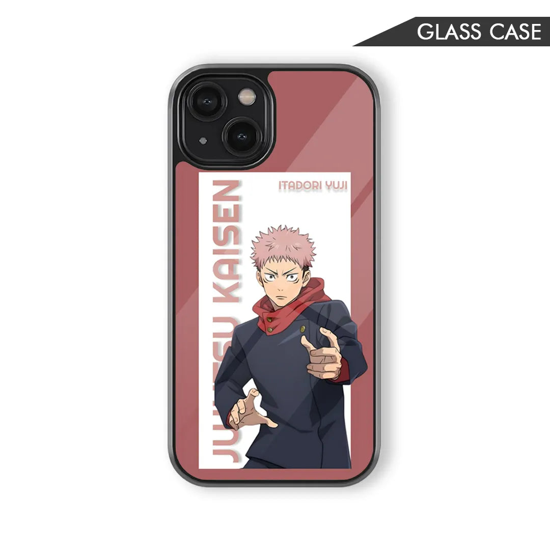 Cursed Vessel: Yuji Itadori Jujutsu Glass Case