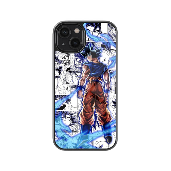 Ultra Instinct Hero Design Premium Glass Protection Case