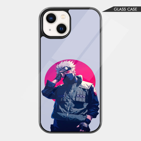Stylish Kakashi Warrior Design Premium Glass Protection Cover
