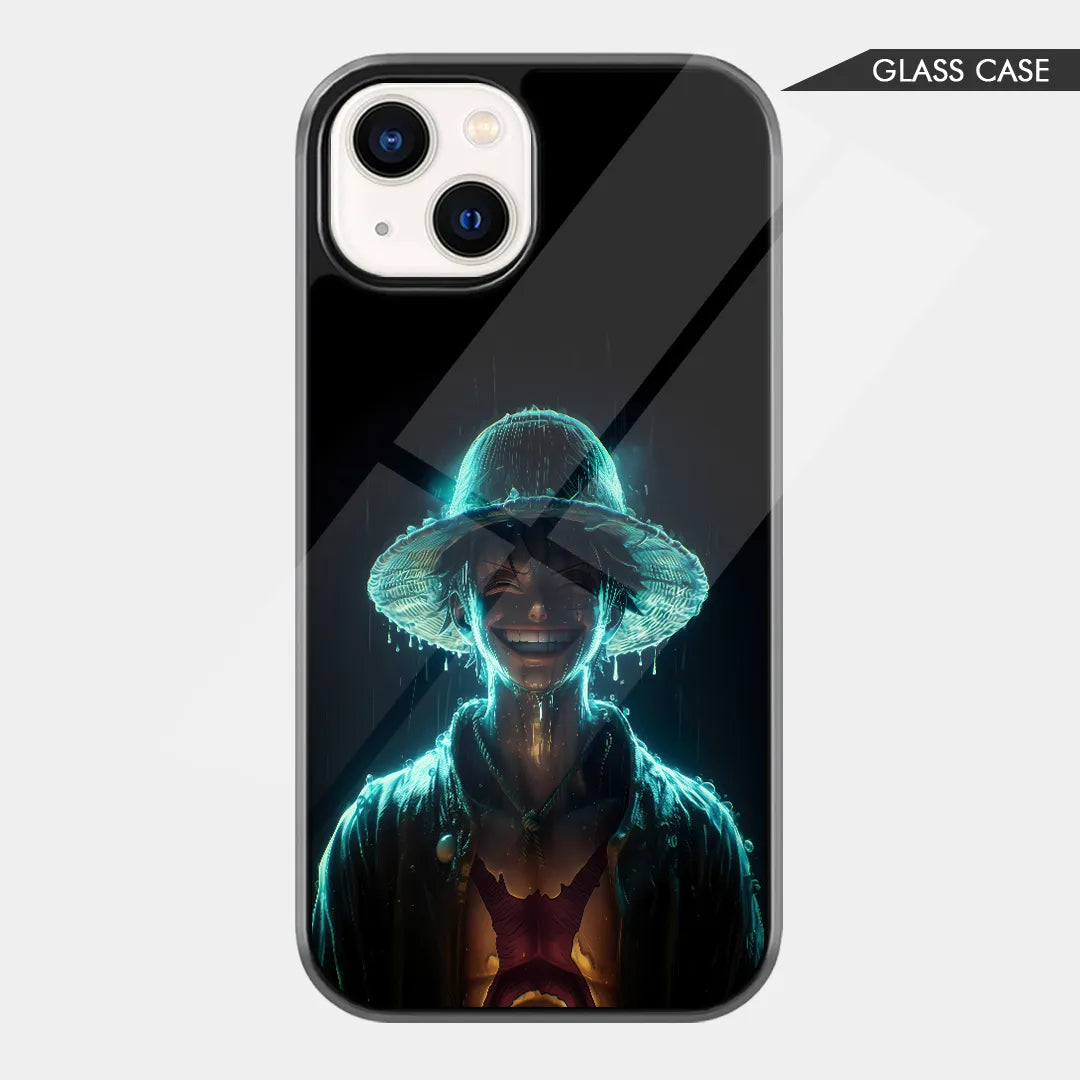 Monkey D. Luffy Mysterious Pirate Dark Glass Case