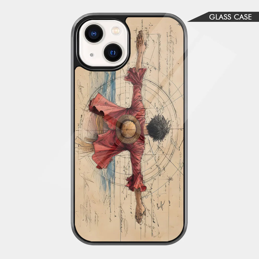 Luffy Aesthetic Anime Character Case