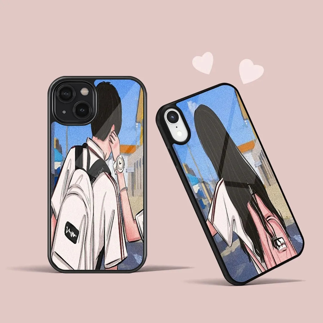 Urban Date Night Couple Phone Case