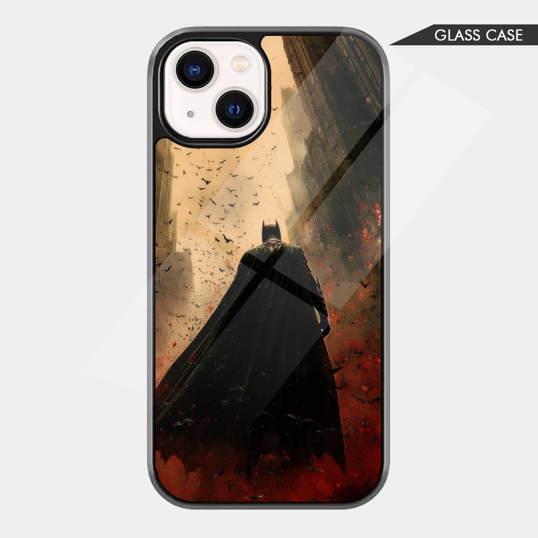 Batman Gotham Saviour Glass Phone Case – Superhero DC Comic Phone Cover