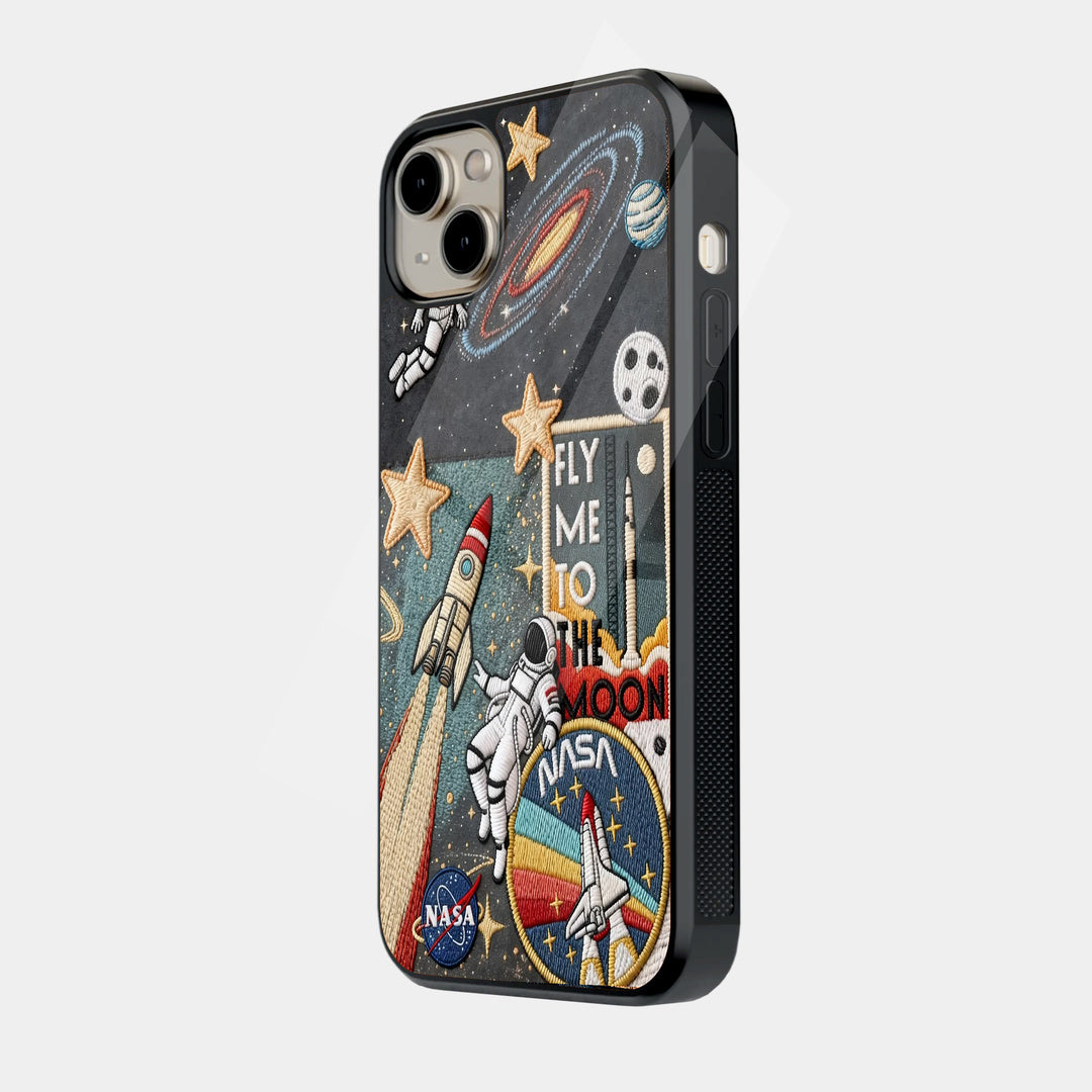 NASA Space Adventure iPhone case - side view