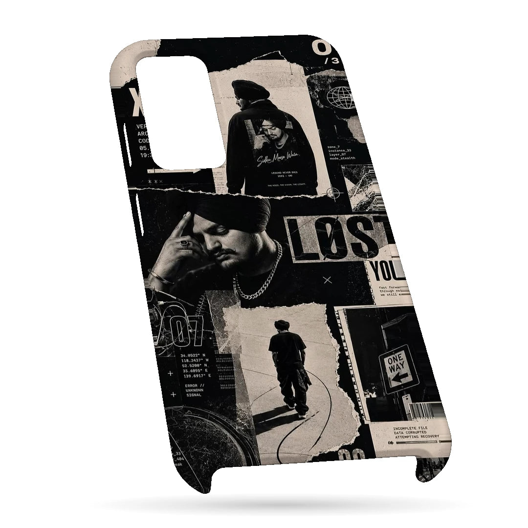 Dark Streetwear Collage 3D Print OnePlus Nord CE 3 Lite Phone Case, bottom view; monochrome streetwear portraits and bold urban poster lettering