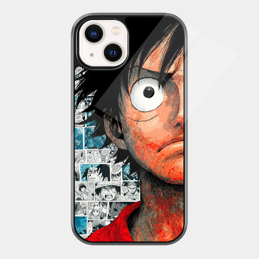 Luffy Portrait iPhone Case artwork featured in the Kaarigaricraft shopping guide