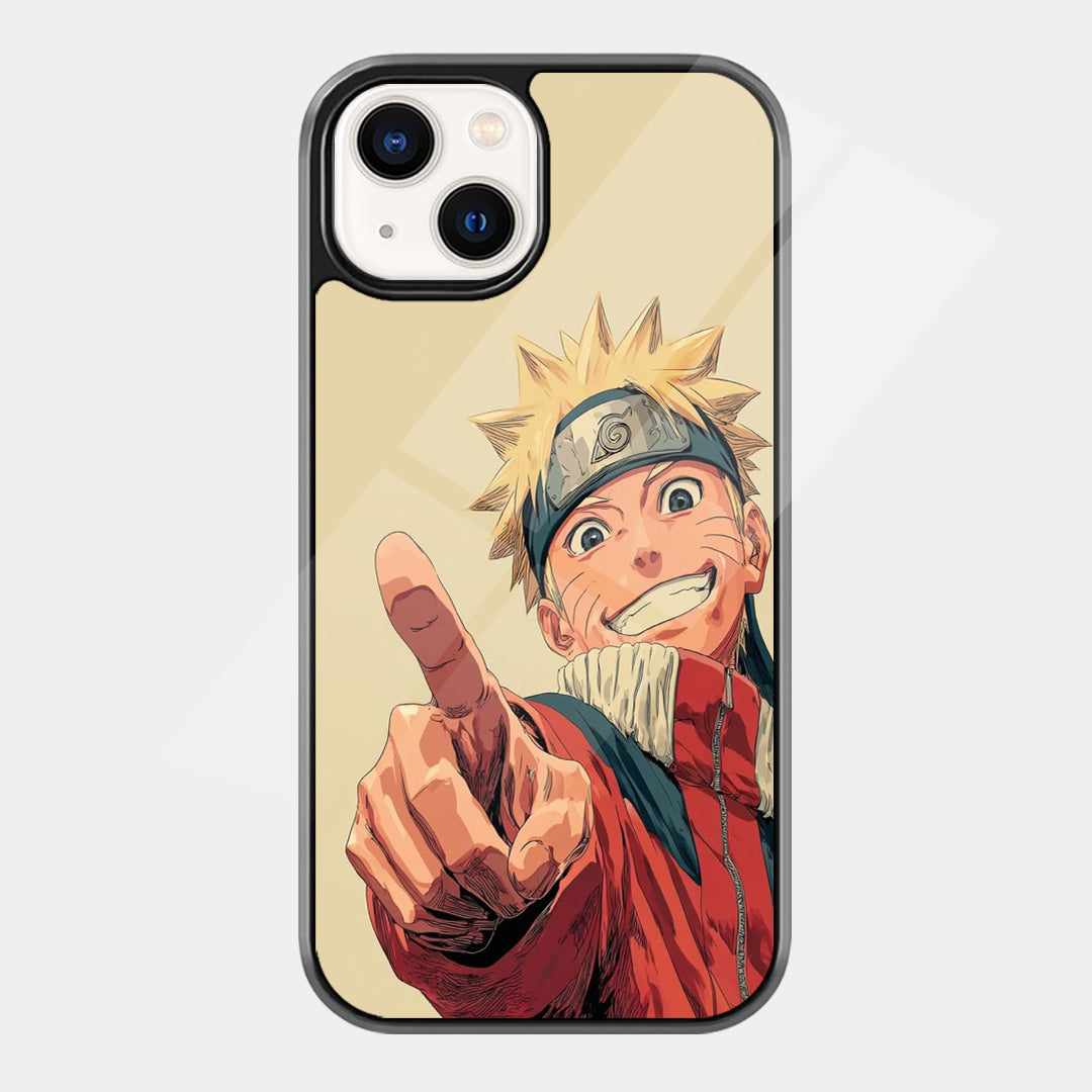 Naruto Reaching Out iPhone Case artwork featured in the Kaarigaricraft shopping guide