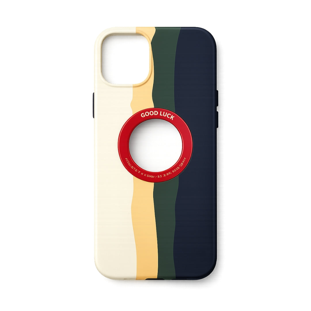 Premium Signature Art Phone Case with premium luxury artwork on a matte glass phone cover