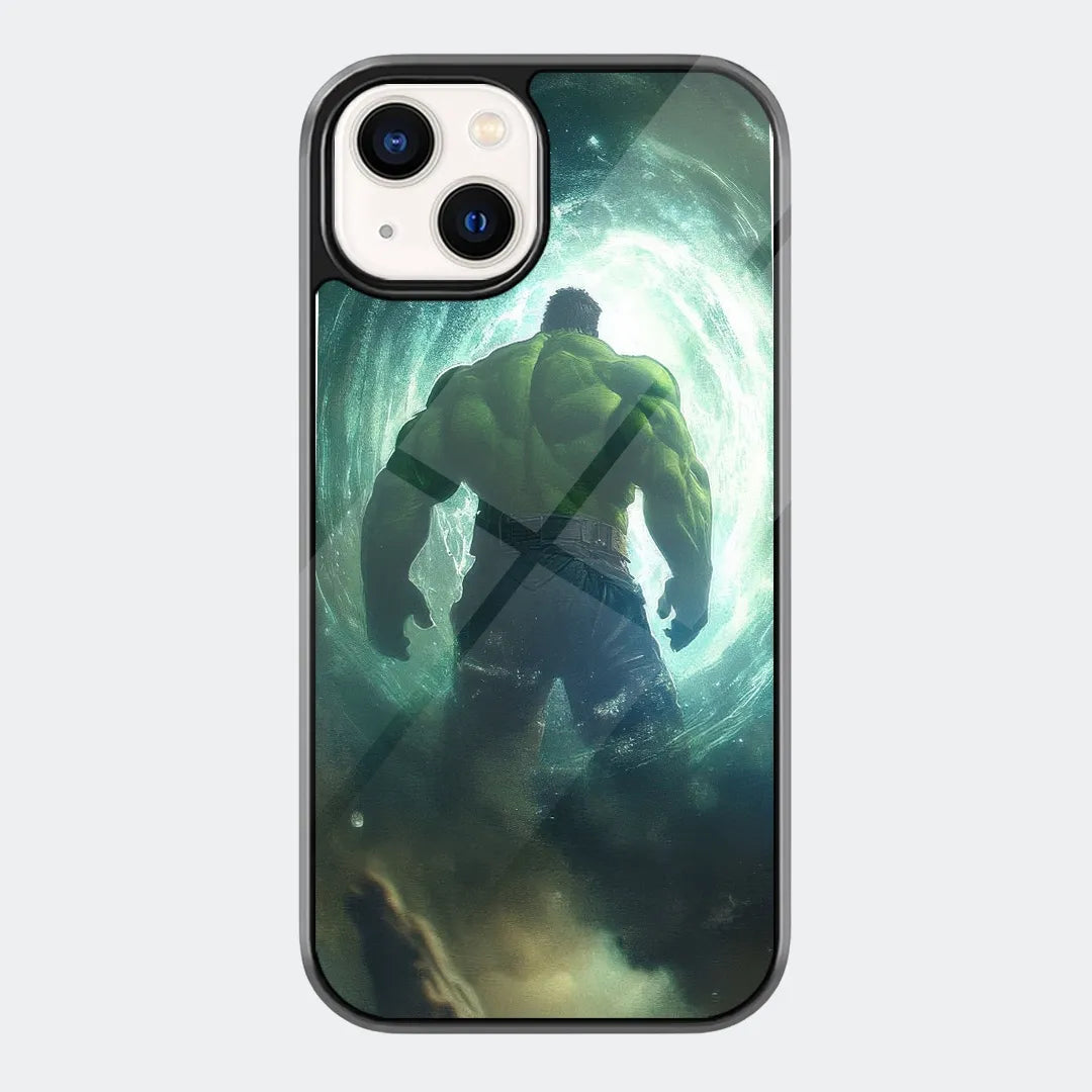 Gamma Green Hulk Glass Phone Cover