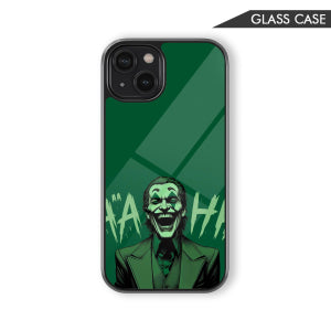 Joker Haha Laugh Green Glass Phone Case – DC Villain Superhero Phone Cover