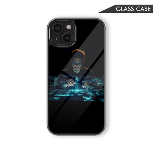 Tony Stark: Iron Man "Arc Reactor" Neon Aesthetic Glass Case