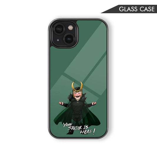 Chibi Loki: God of Mischief Glass Case