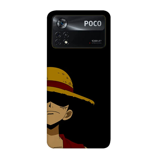 Mysterious Straw Hat: Luffy Shadow Portrait Glass Case