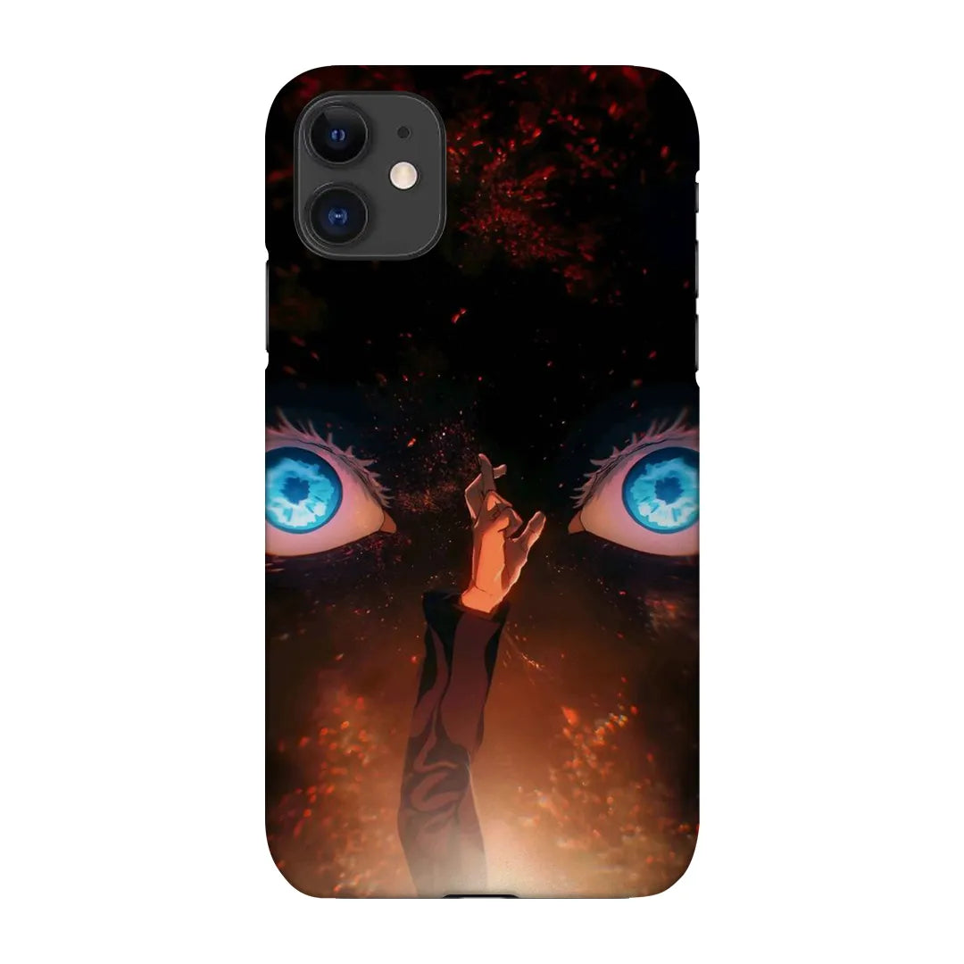 Gojo’s Awakening: Six Eyes Power Glass Case