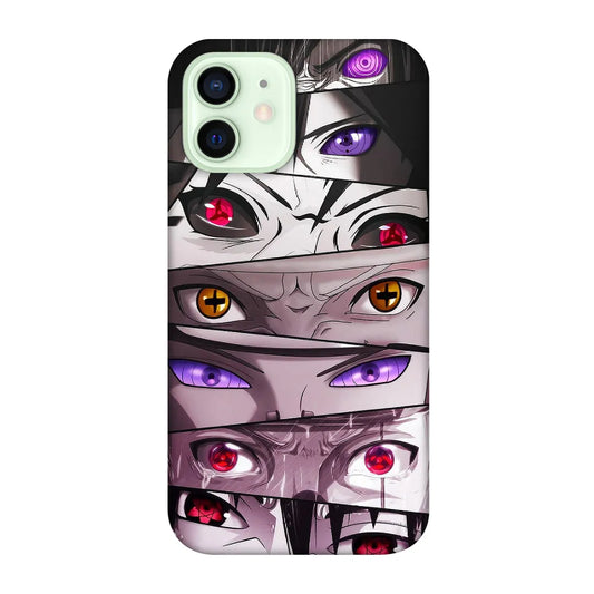 Ocular Power: Uchiha Clan Eyes Collage Glass Case