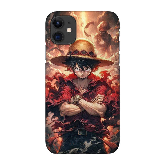 Pirate King: Monkey D. Luffy Red Aura Glass Case