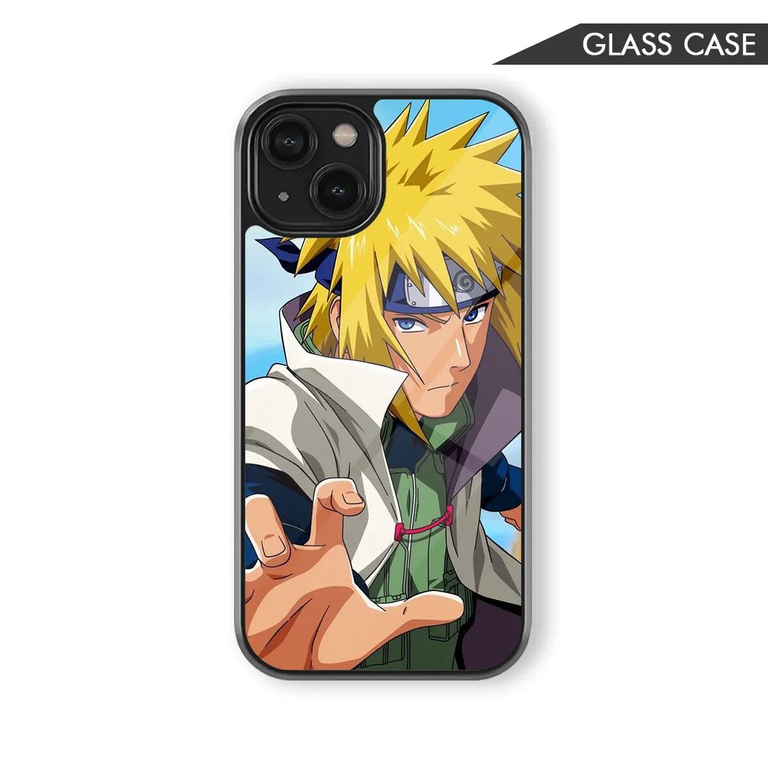Yellow Flash: Minato Namikaze Hero Glass Case