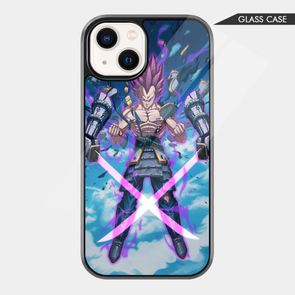 Stunning Vegeta Ultra Ego Glass Case with Premium Protection