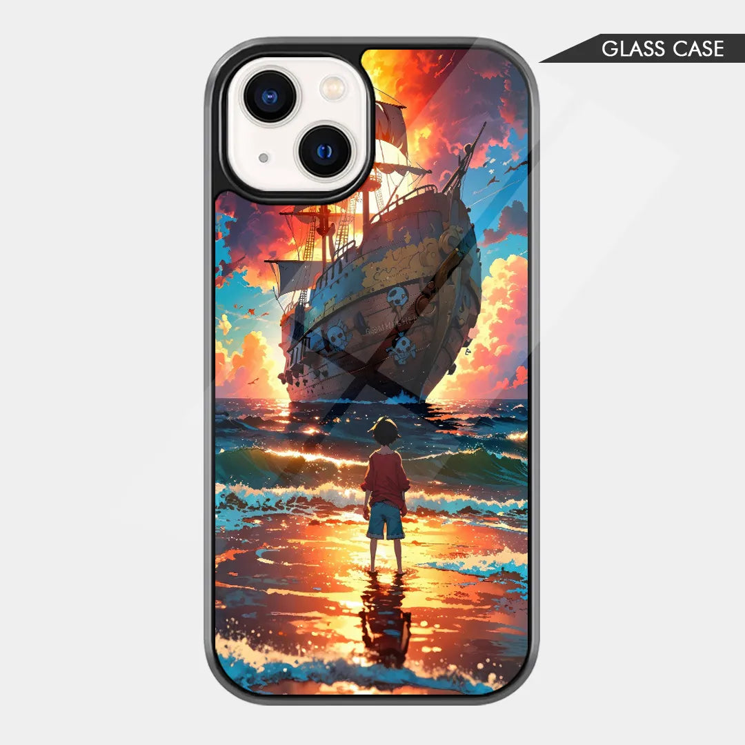 Pirate Dreams: Luffy and the Thousand Sunny Glass Case