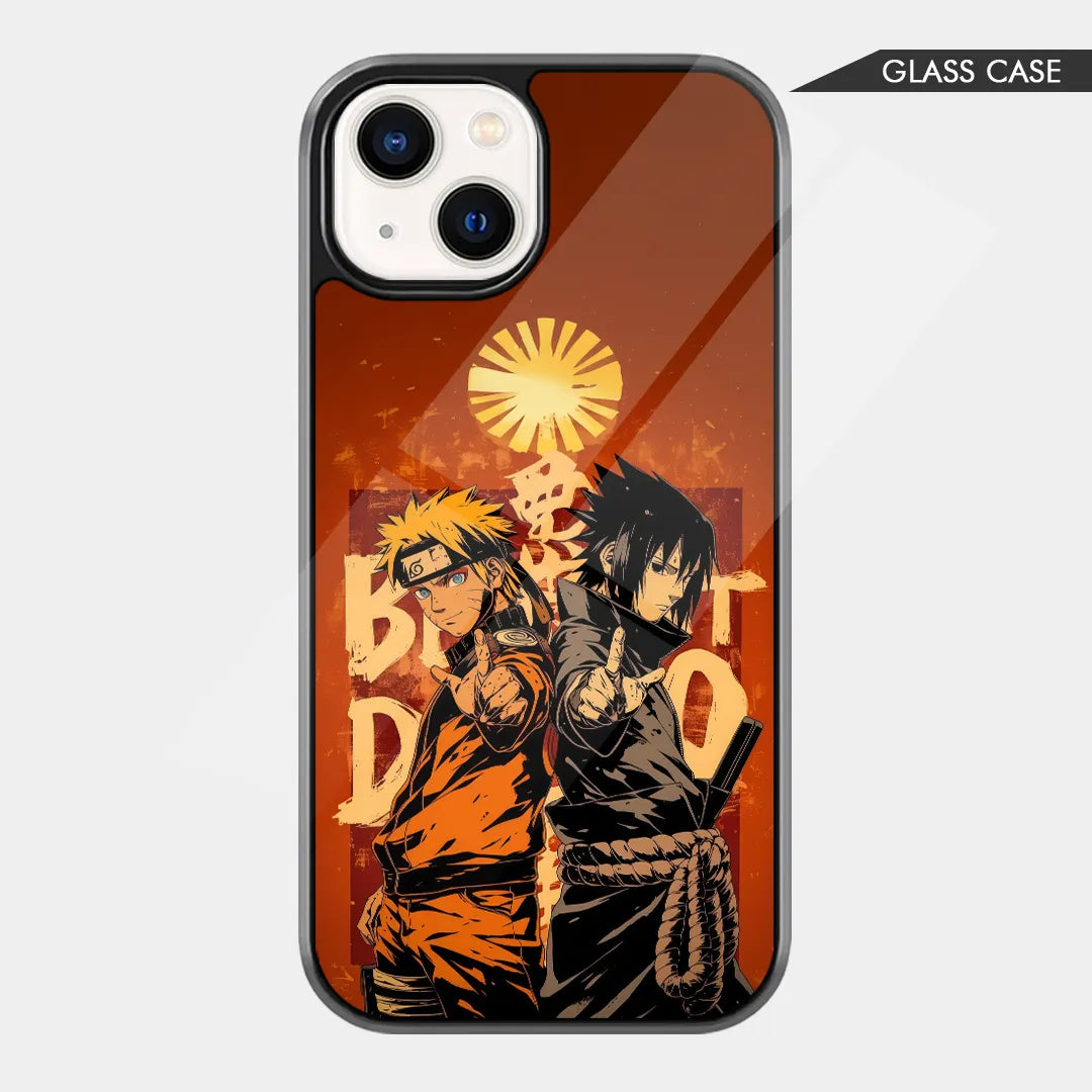 Naruto & Sasuke: Best Duo Heritage Glass Case