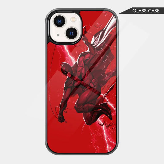 Batman Red Background Combat Phone Case
