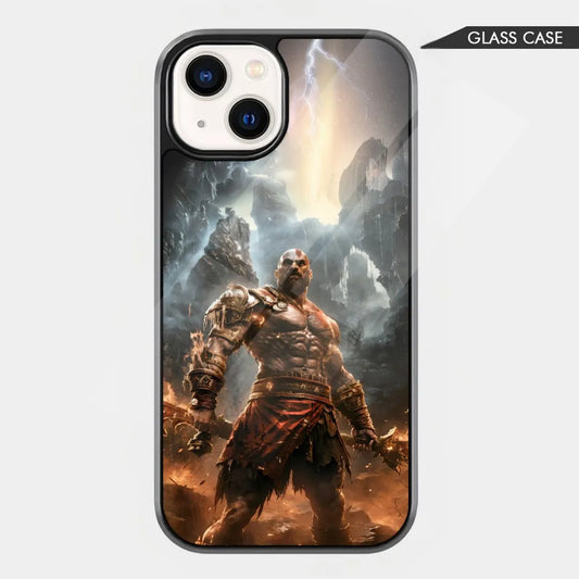 God of War: Kratos Spartan Rage Glass Case