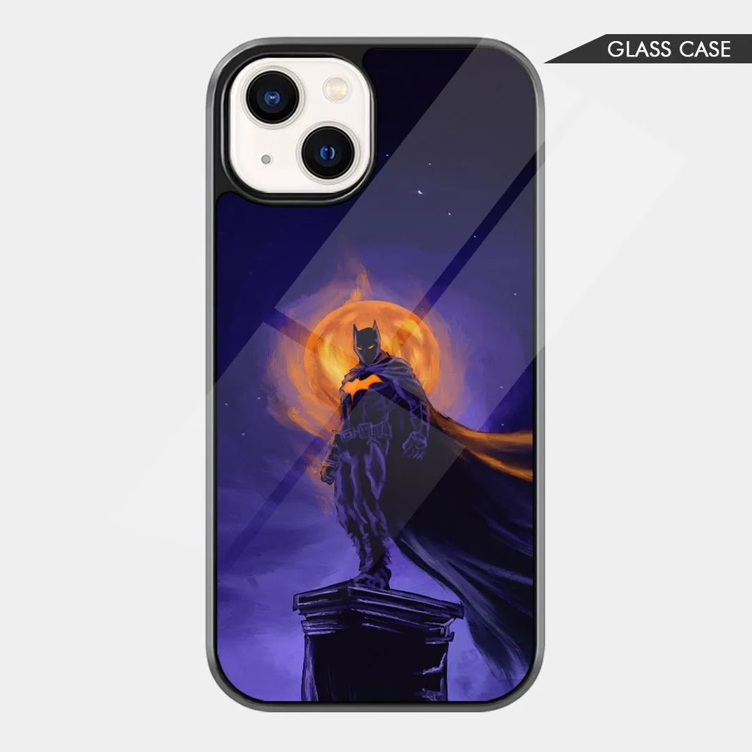 Dark Knight Artistic Glass Phone Cover
