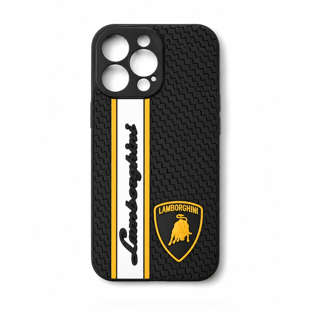 Premium Golden Luxe Glass Phone Case with premium luxury artwork on a matte glass phone cover