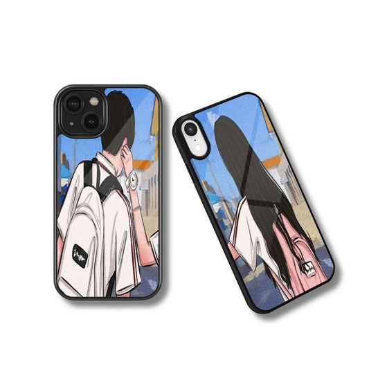 Urban Date Night Couple Phone Case