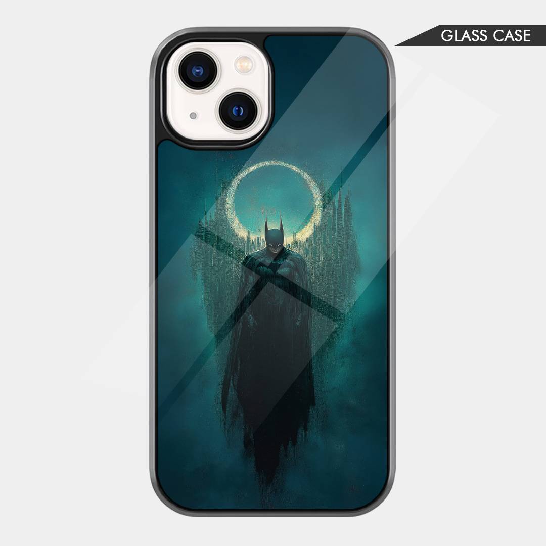Batman Wing Mystical Glass Phone Case – Superhero DC Artistic Phone Cover