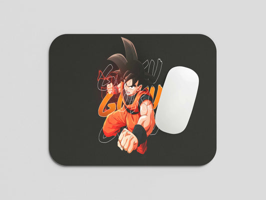 Goku Dark aesthetic Mouse Pad