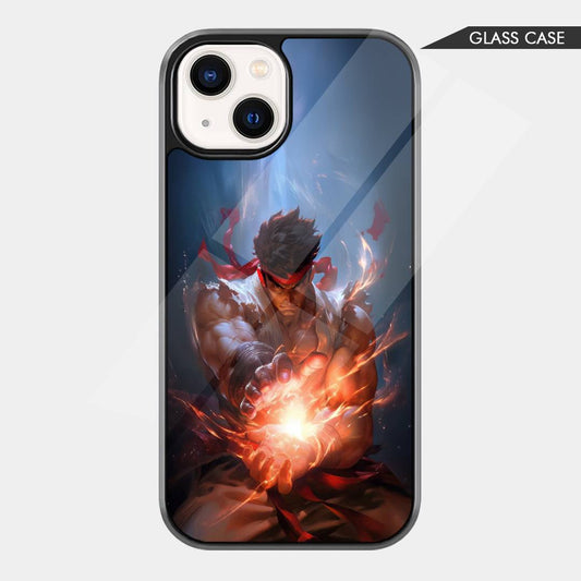 Street Fighter Ryu Energy Glass Phone Case – Gaming Warrior Phone Cover