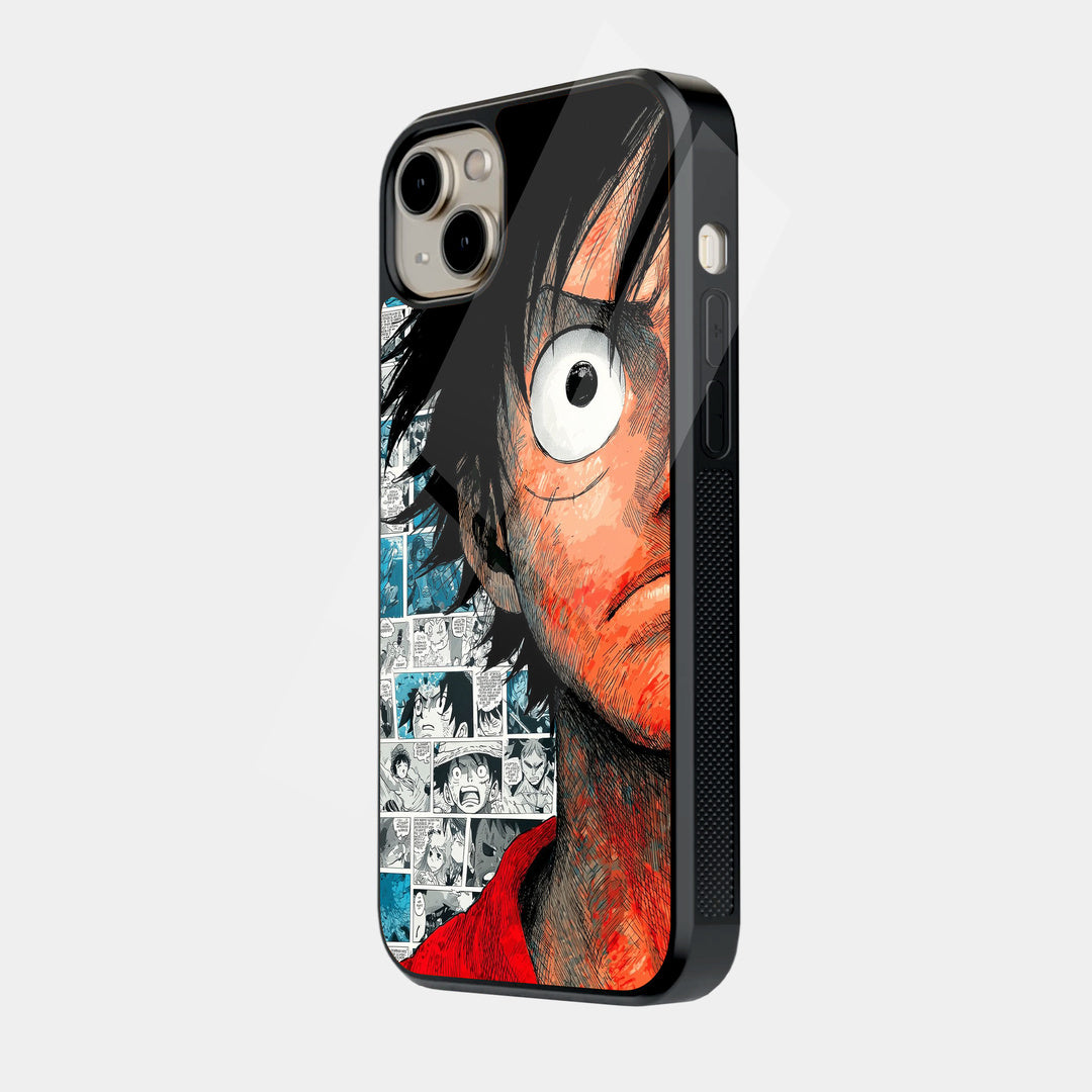 Luffy Portrait iPhone case - side view