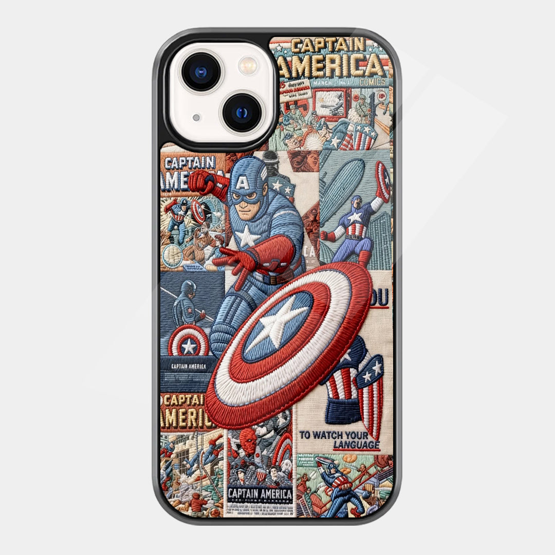 Captain America Comics iPhone case - front view