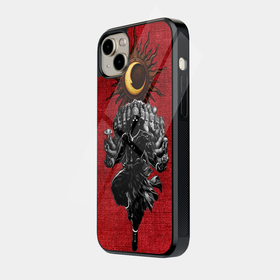 Black Knight Eclipse iPhone case - side view