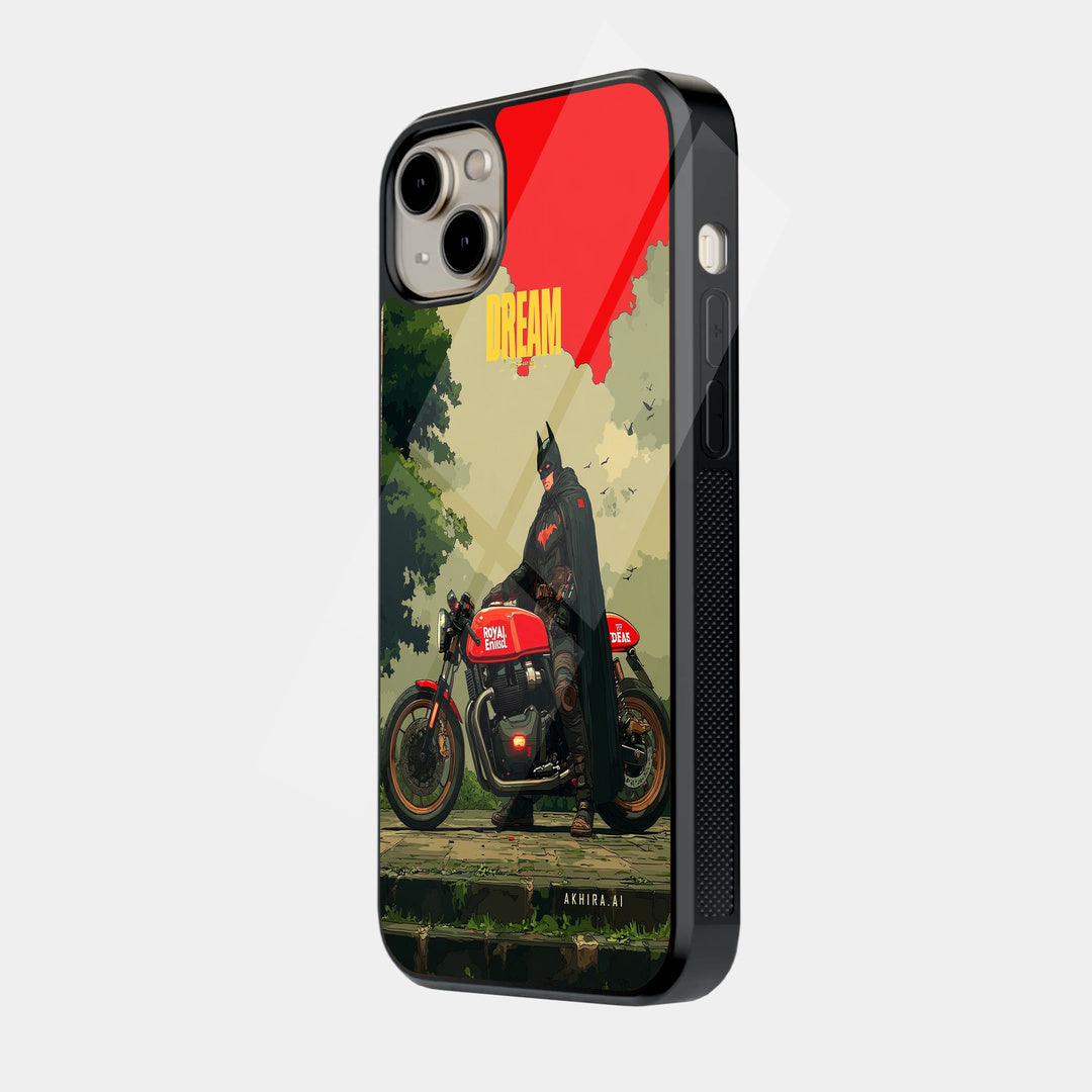 Dream Motorcycle iPhone case - side view