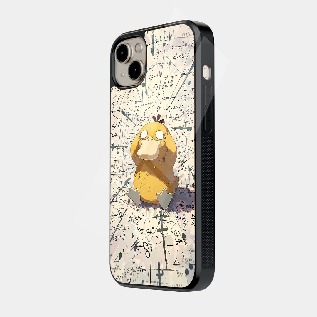 Psyduck Sketch iPhone case - side view