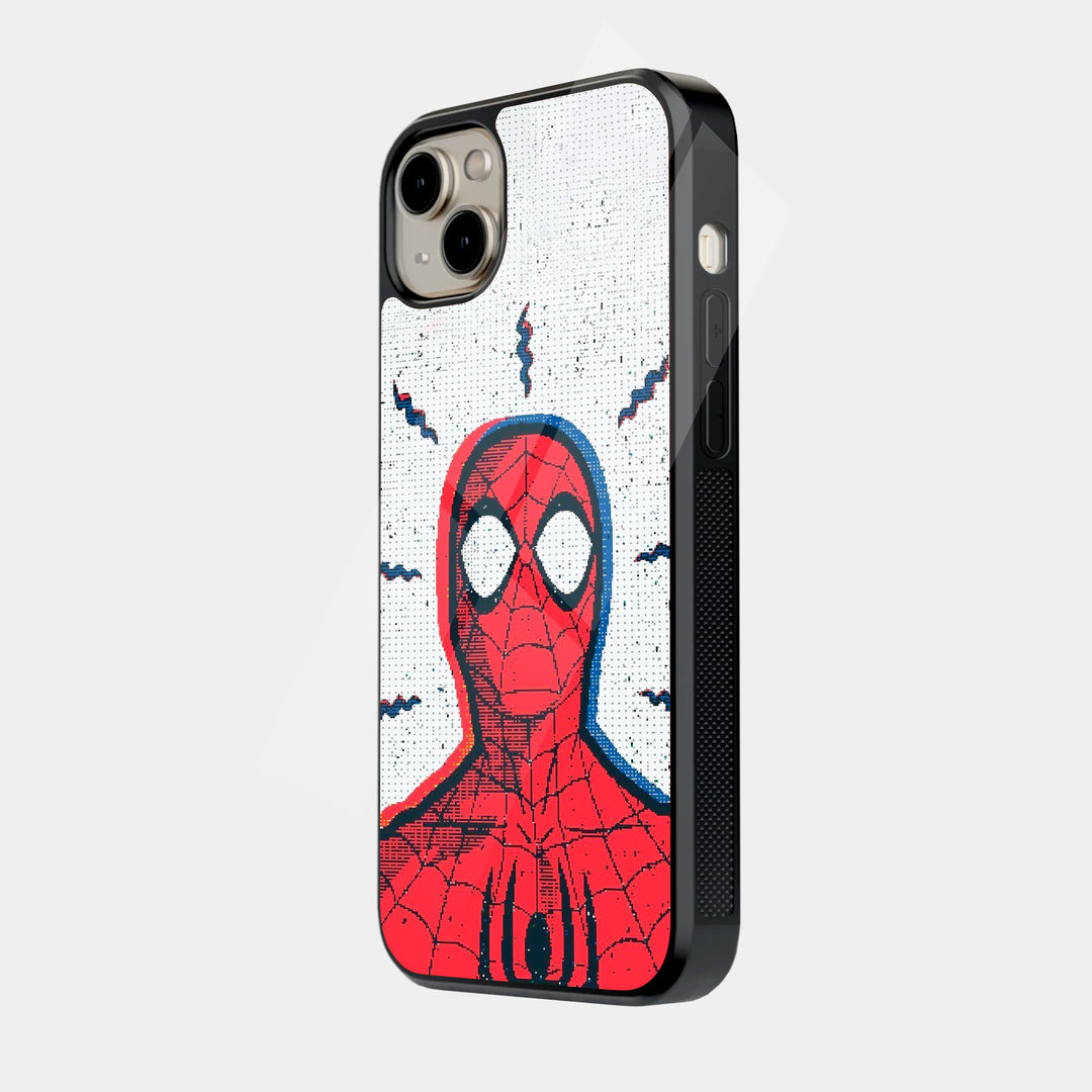 Classic Spider-Man iPhone case - side view