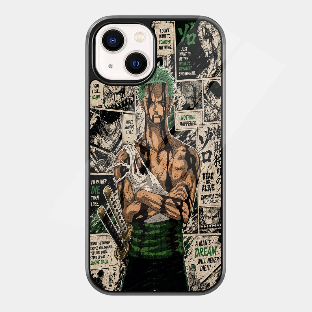 Wolverine Comic Collage iPhone case - front view