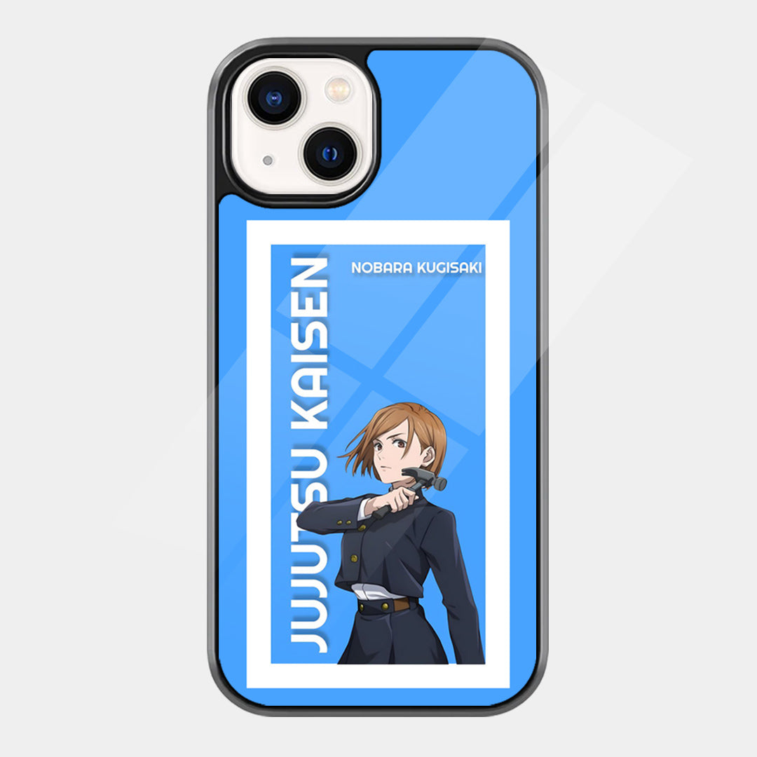 Jujutsu Kaisen Character Card iPhone case - front view