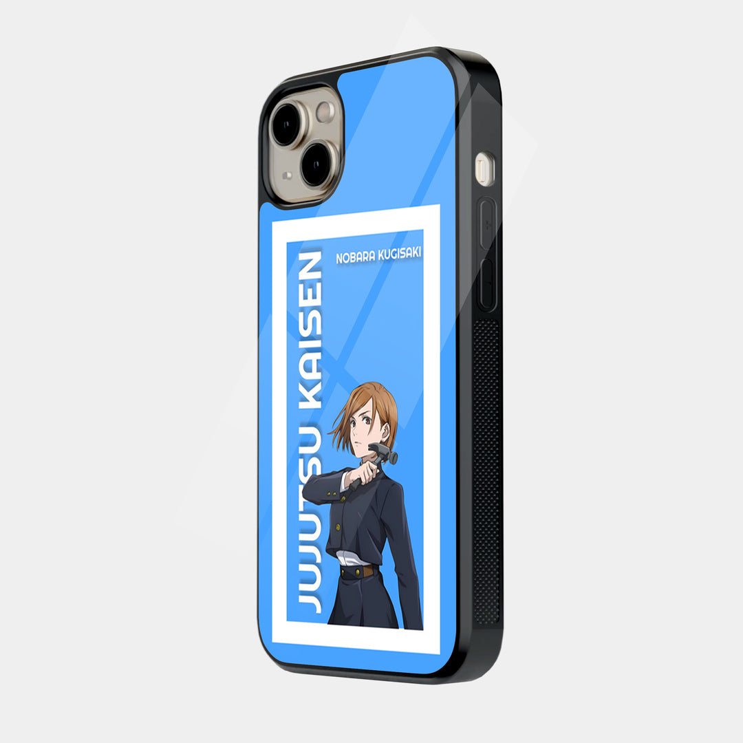 Jujutsu Kaisen Character Card iPhone case - side view
