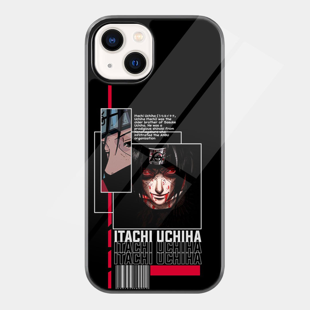 Itachi Uchiha Poster iPhone case - front view