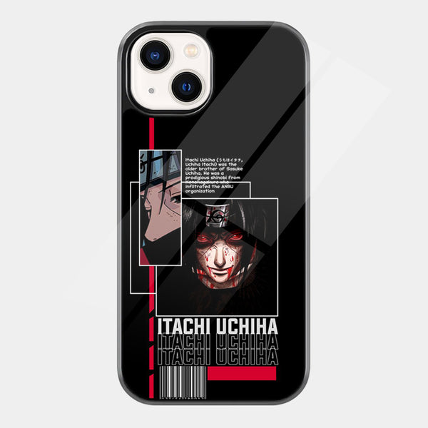 Itachi Uchiha Poster iPhone case - front view