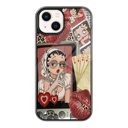 Betty Camera Collage iPhone case - front view