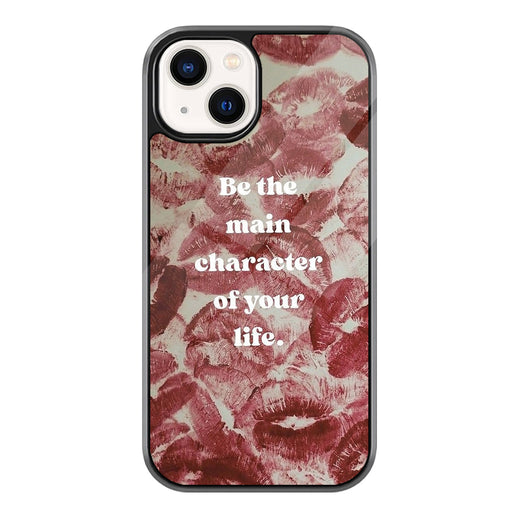 Main Character Quote iPhone case - front view