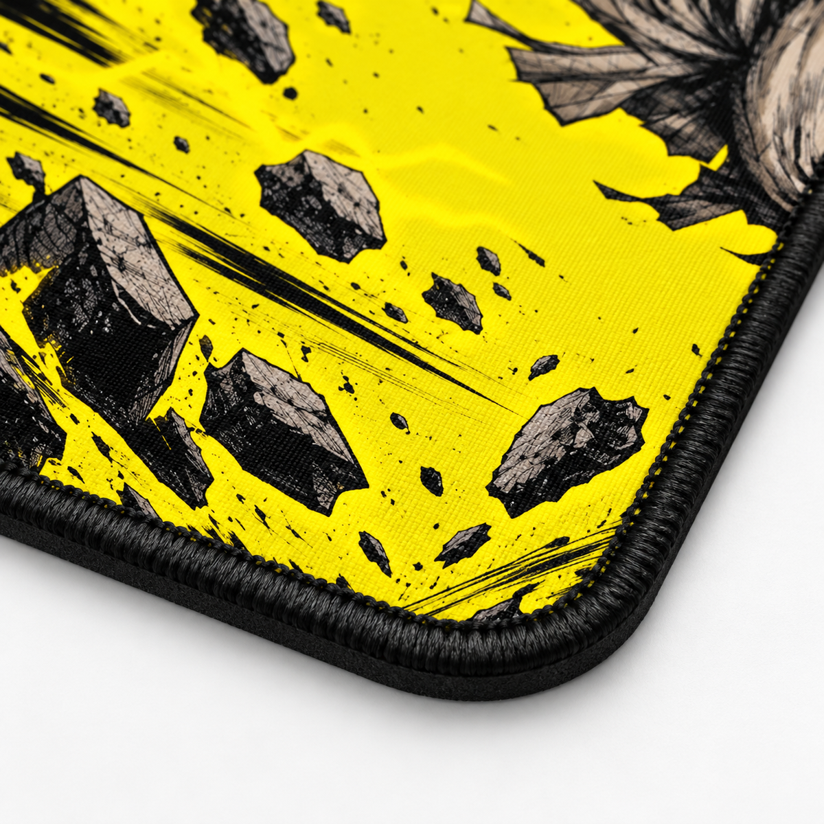 Zenitsu Lightning Awakening Anime Mouse Pad - close-up artwork view